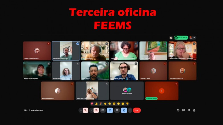 FEEMS realiza 3ª Oficina para consolidar propostas do Plano Estadual de Educação 2026-2036