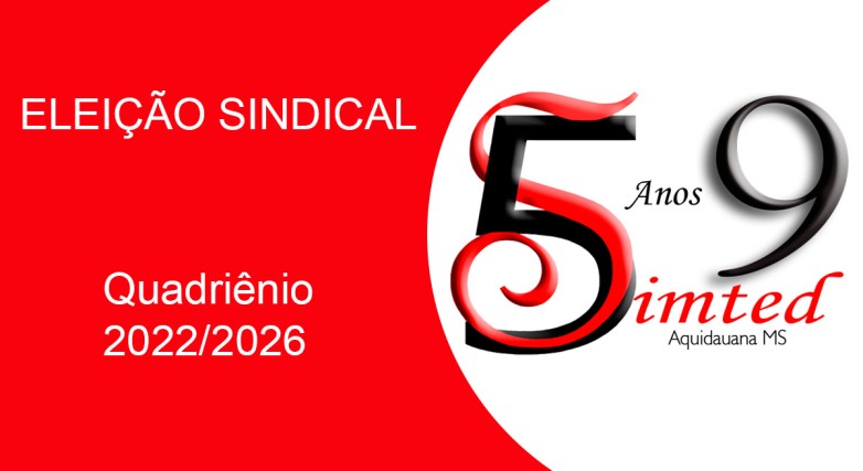 SIMTED Aquidauana publica edital de convocação - Eleição quadriênio 2022/2026