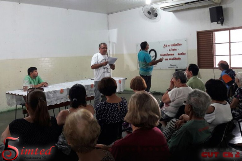 Reunião com Sindicalizados Aposentados