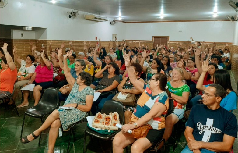 Assembleia Geral Extraordinária do SIMTED Aquidauana decide por greve na Rede Estadual