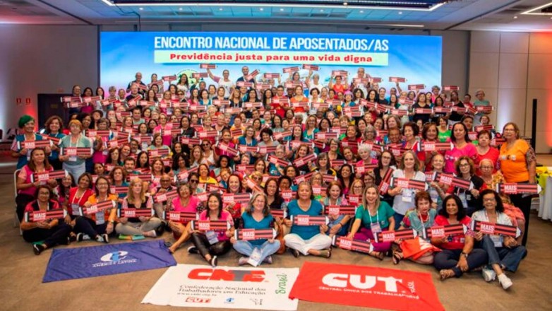 Delegação representa MS no 11º Encontro de Aposentados(as) da CNTE