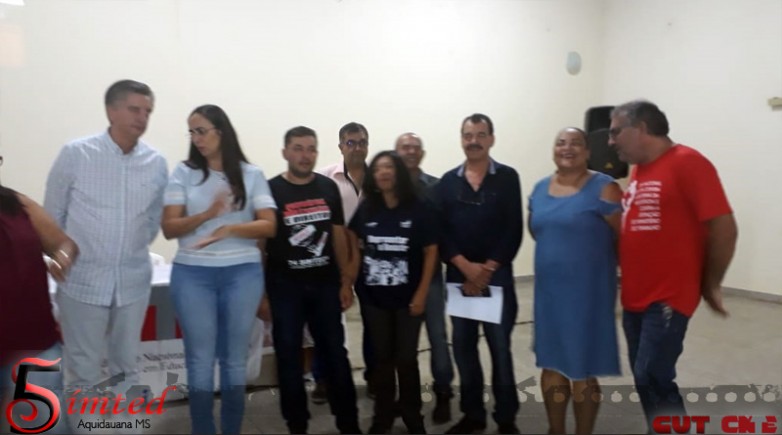 SIMTED AQUIDAUANA PARTICIPA DE AUDIÊNCIA PÚBLICA EM ANASTÁCIO